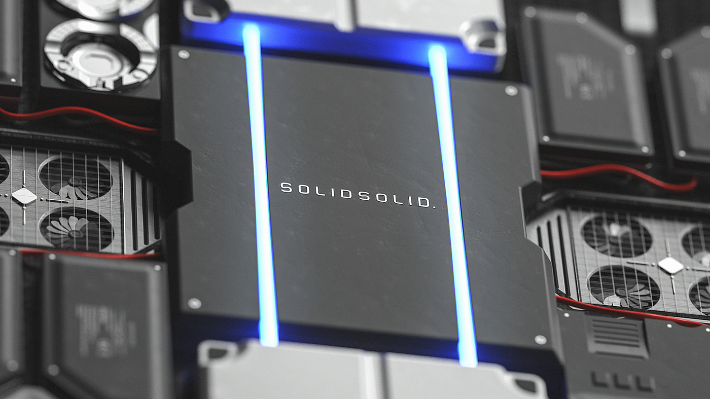 SOLIDSOLID，led，Skate，black，strong，