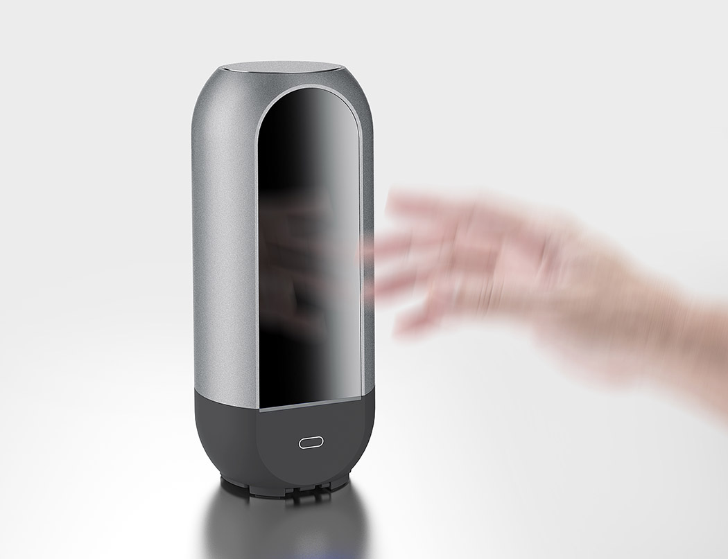 ultraviolet rays，Mobile phone disinfection，Capsule type，concept，