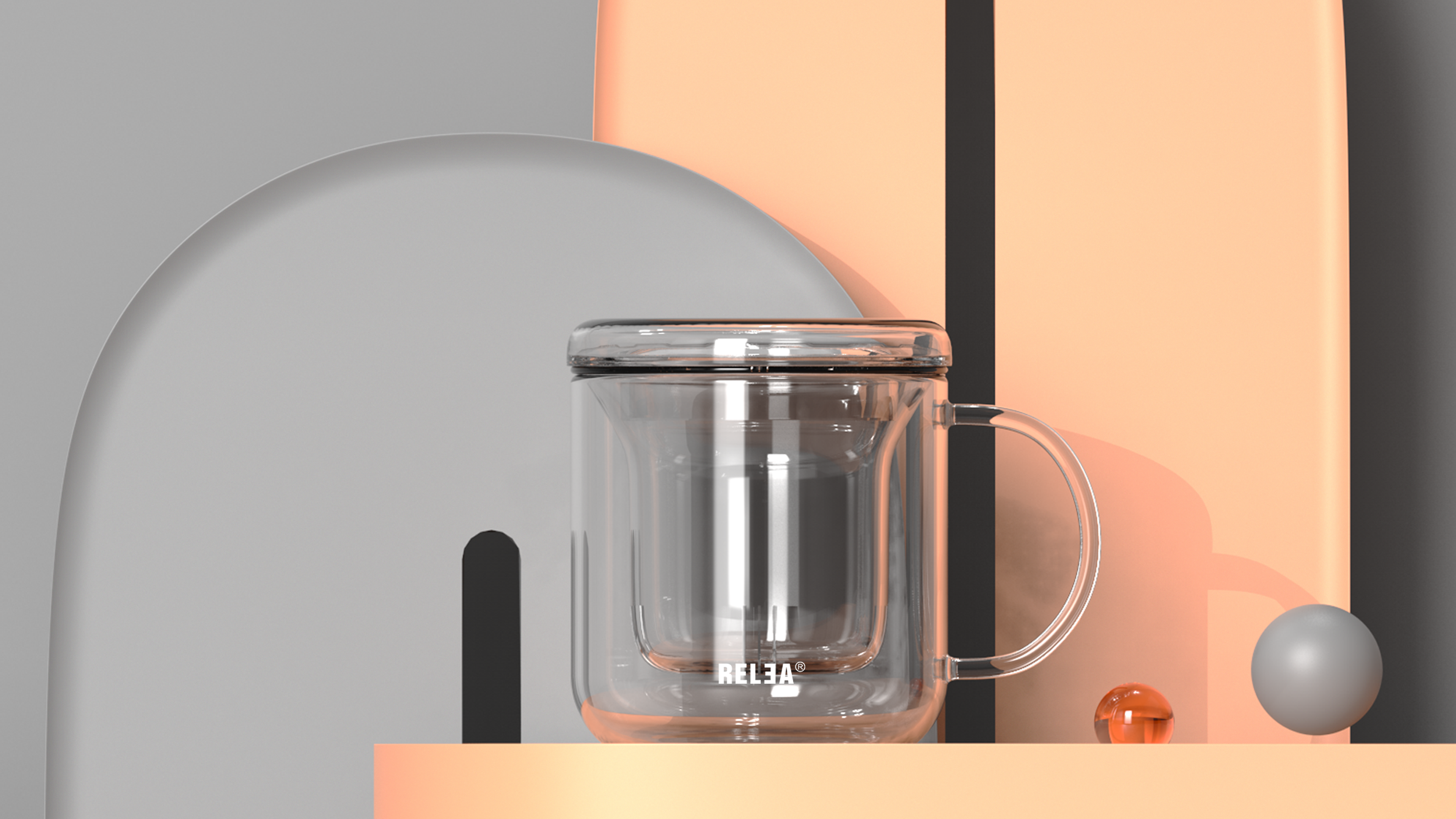 Nordic style，Glass handicrafts，Household products，Original design，