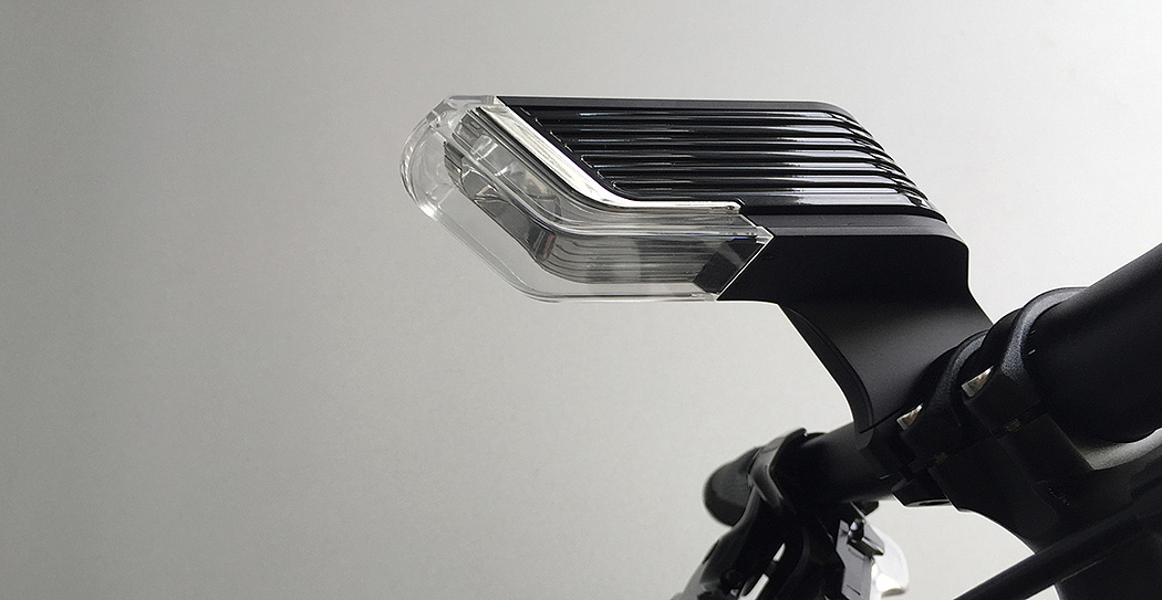 车灯，自行车，铝质，集成式设计，