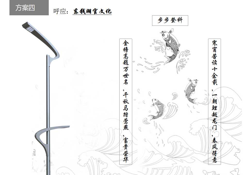 Bionic carp jump and become a family step by step，