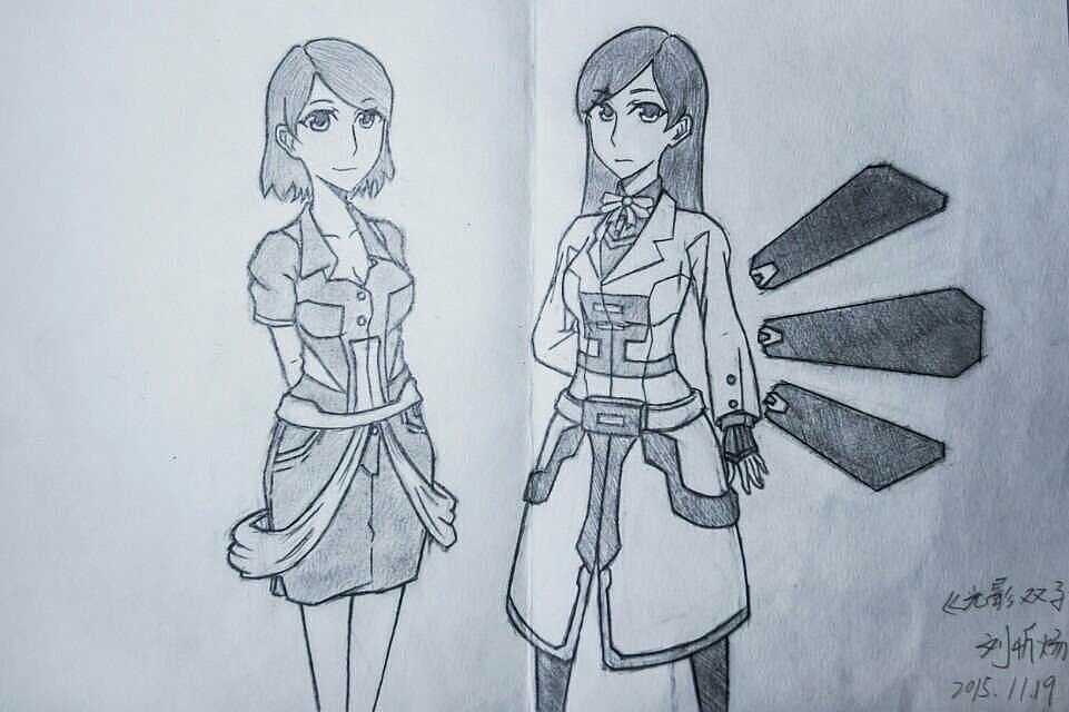 Hand drawn，