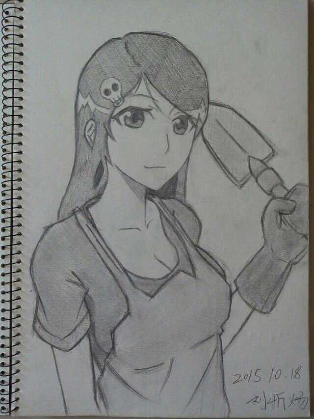 Hand drawn，