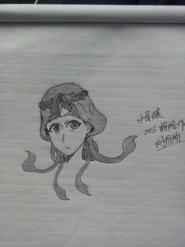 Hand drawn，