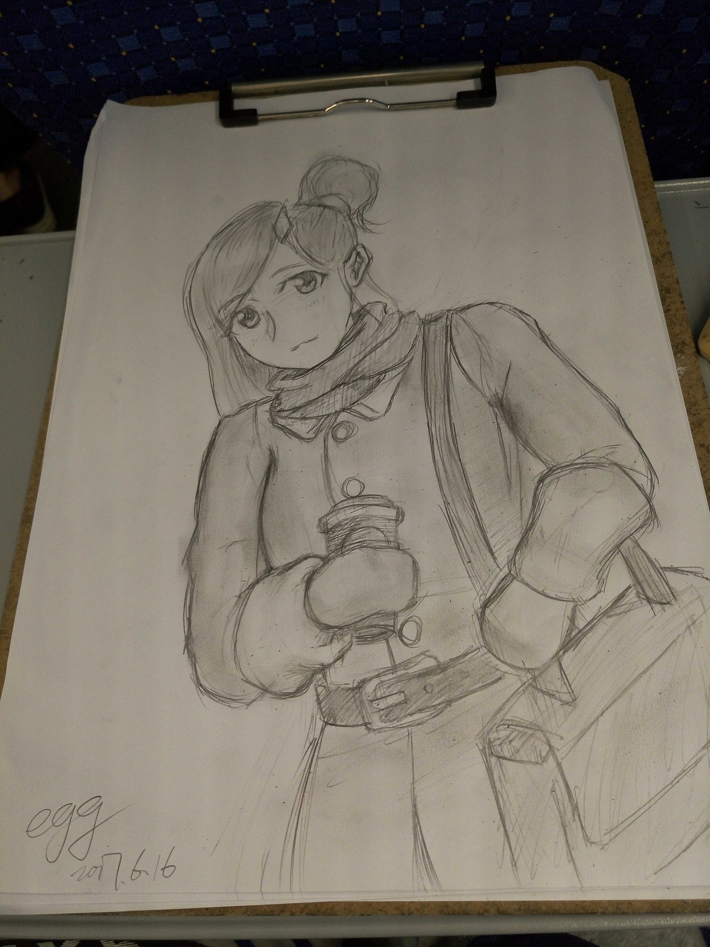 Hand drawn，