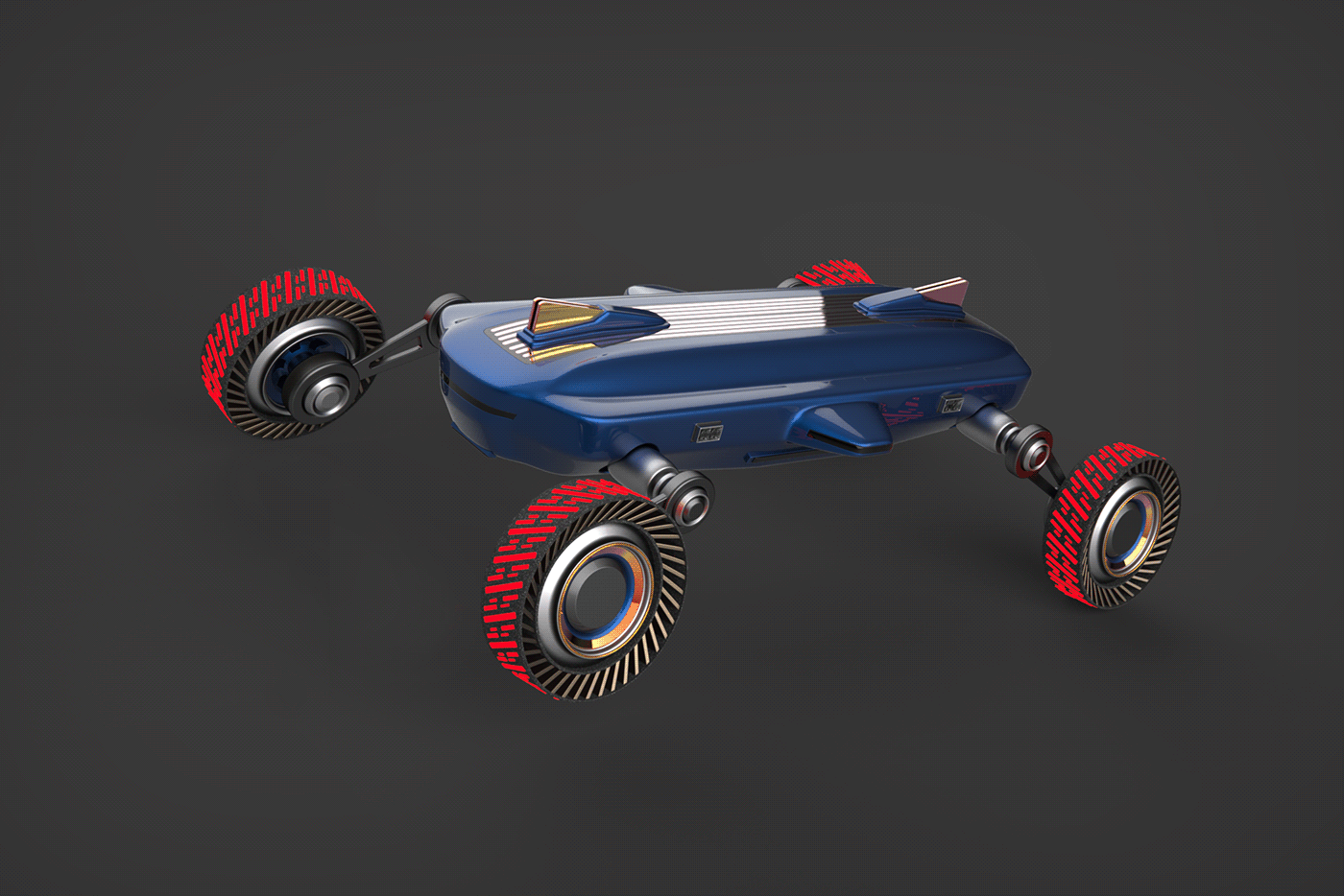 Space，vehicle，cross-country，concept，