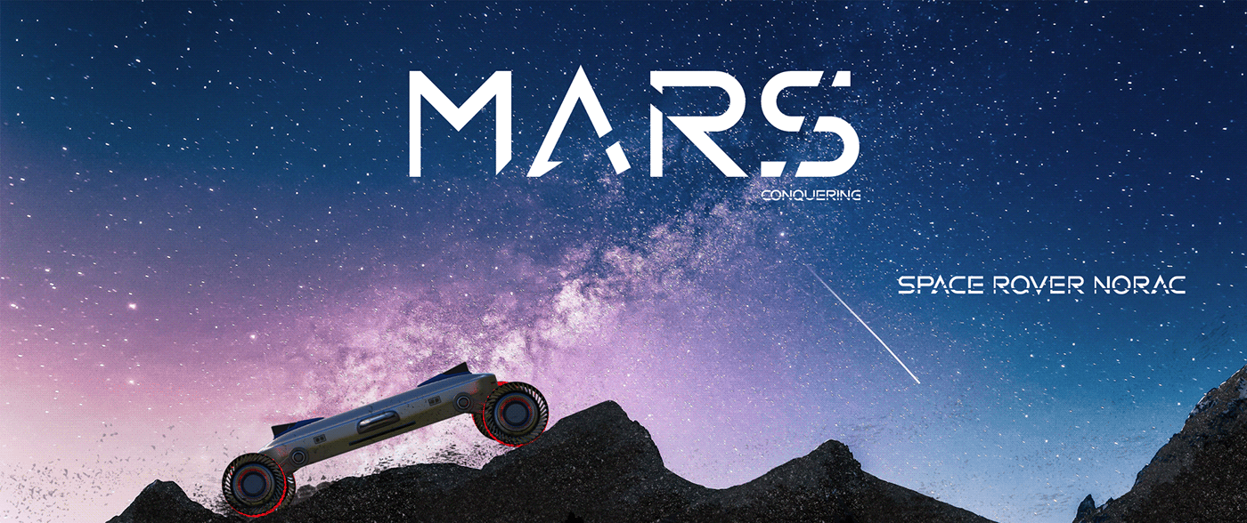 Space，vehicle，cross-country，concept，