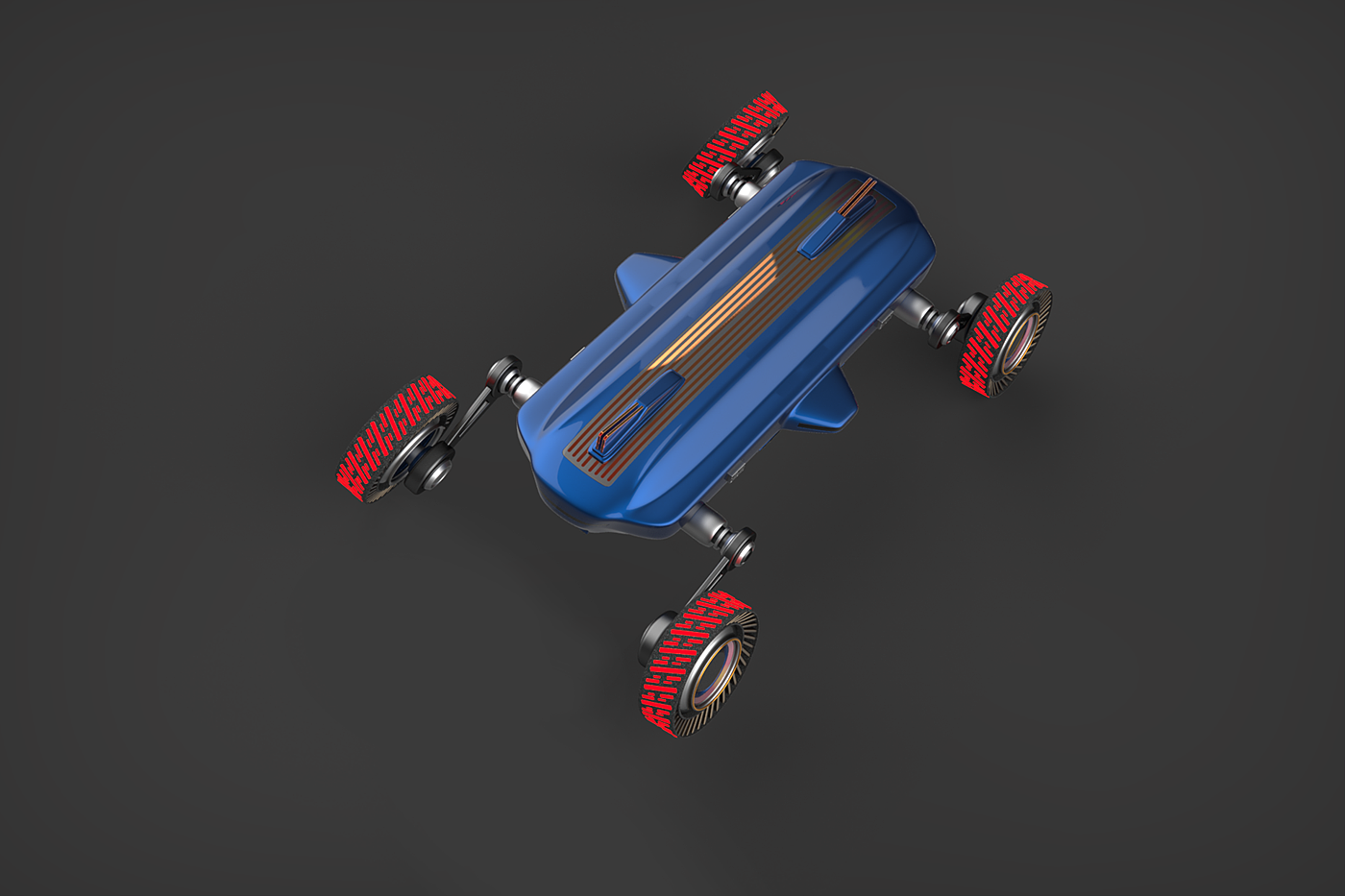Space，vehicle，cross-country，concept，