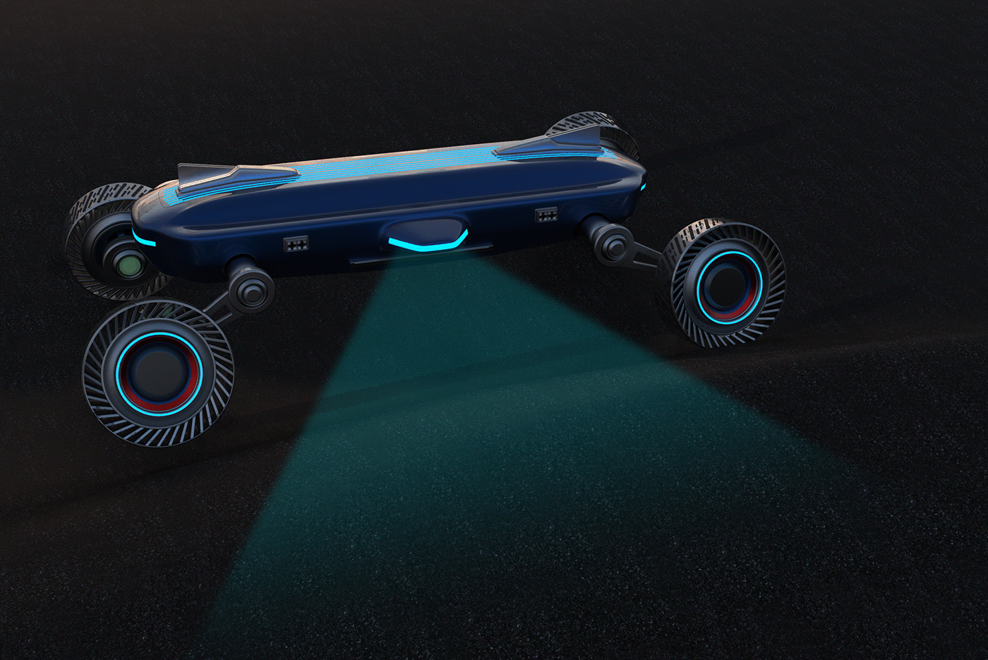 Space，vehicle，cross-country，concept，