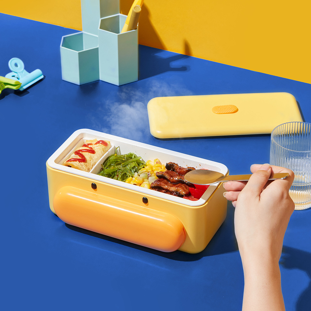 Lunch box，duck，Sprouting tide，Electric lunch box，Cute fun，