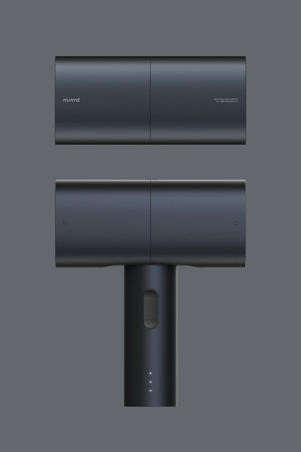 an electric appliance，Distance sensor，Cold and hot air，symmetric，hair drier，