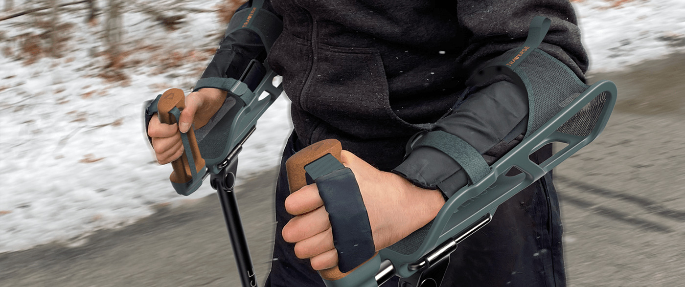 a cane，Mountaineering，medical care，