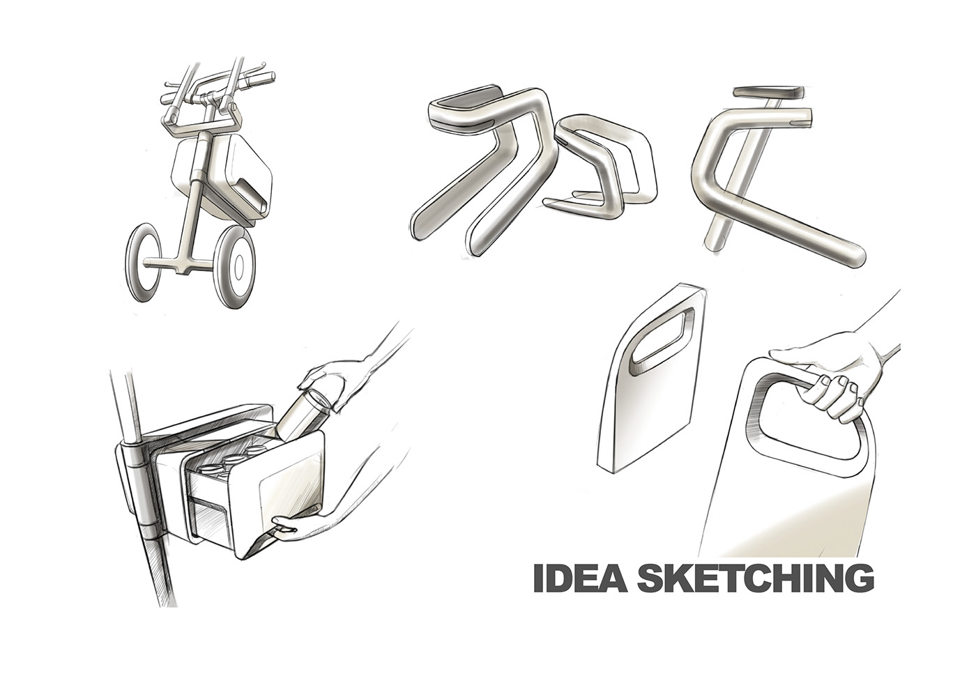 2016 red dot award，Red dot concept award，sea town，Bike sharing，modularization，solar energy，Electric，