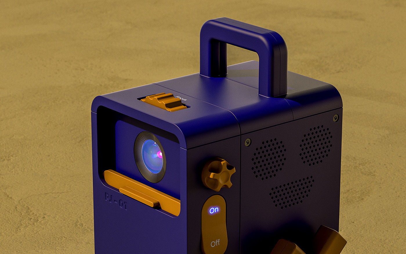 PJ-01，Projector，portable，