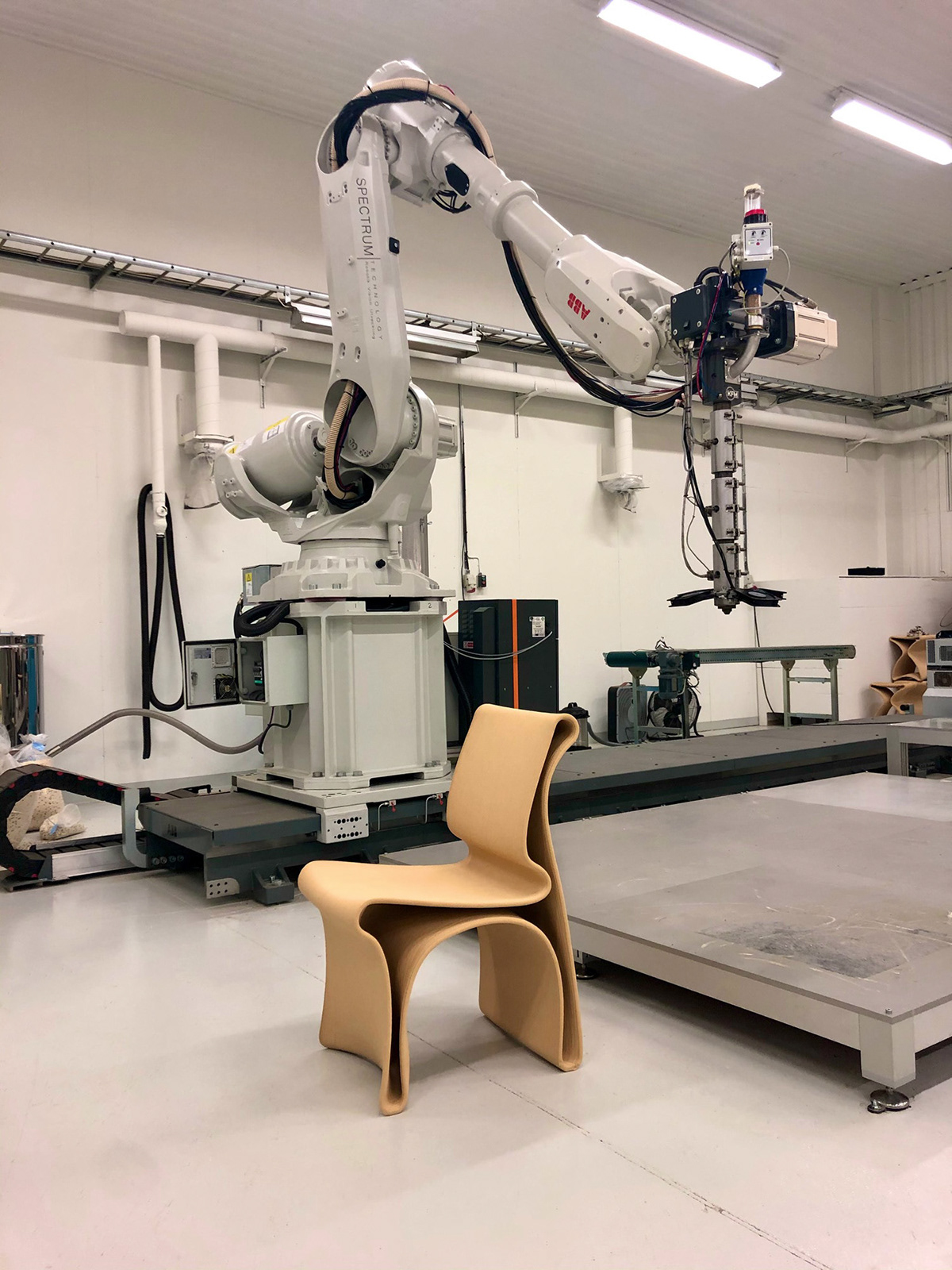 ANTROPO，chair，3D printing，