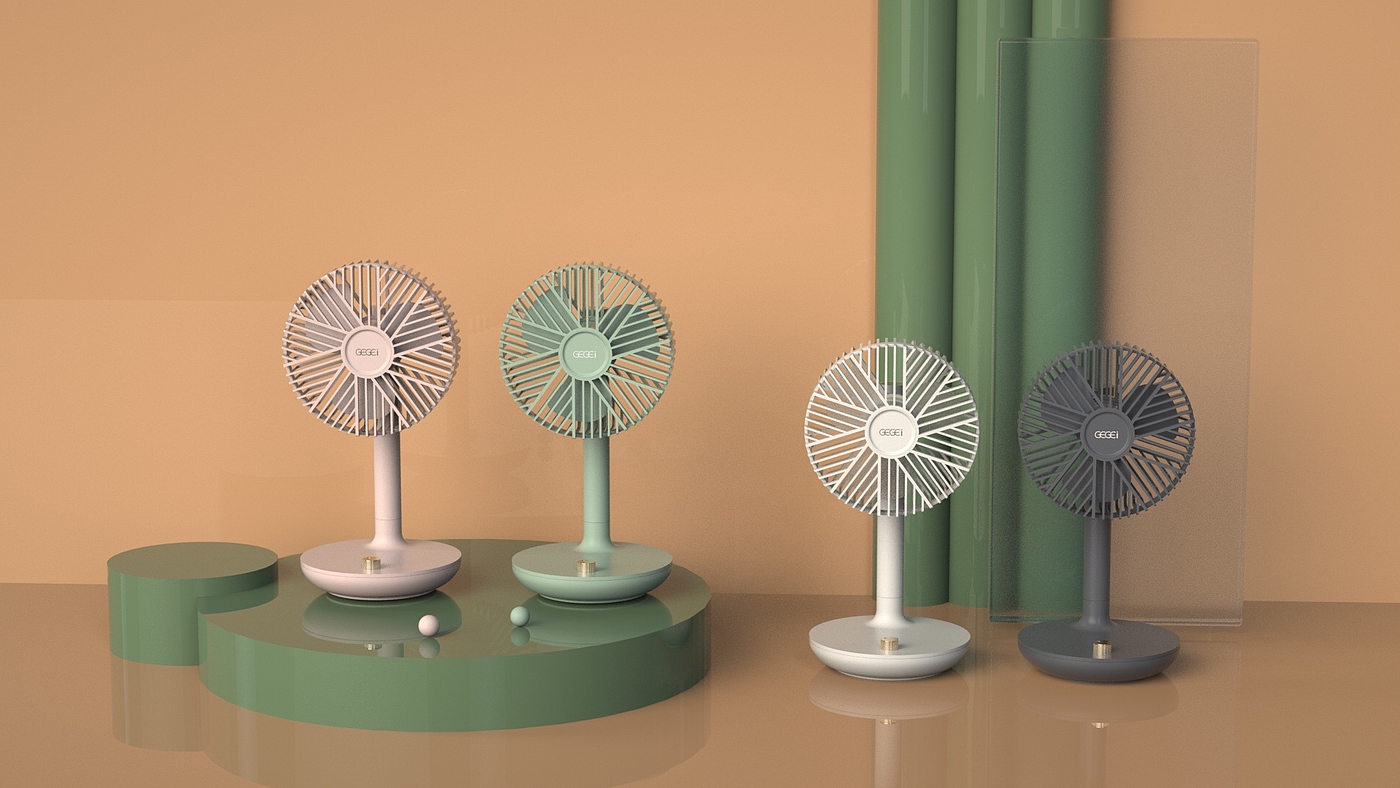 Fan，GEGEI，Render，