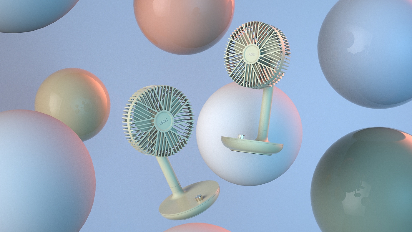 Fan，GEGEI，Render，