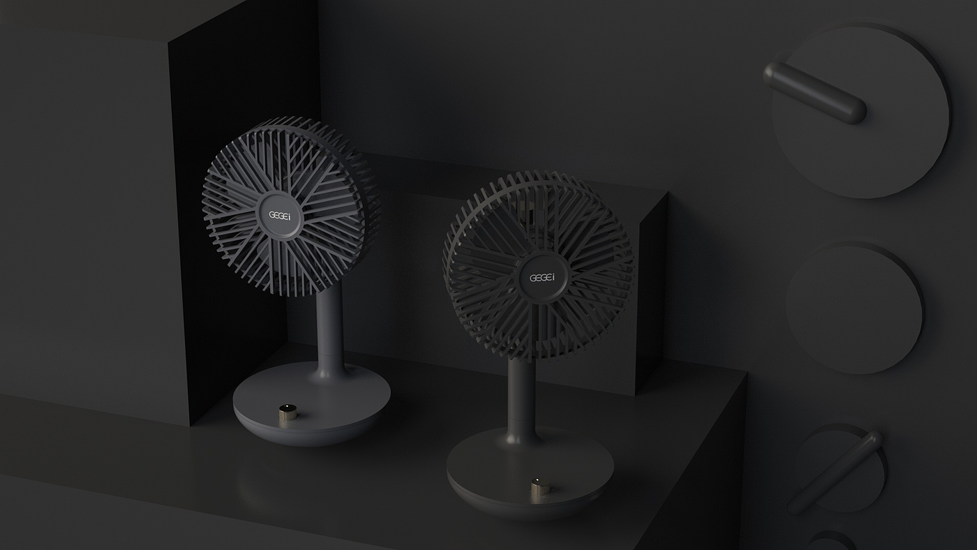 Fan，GEGEI，Render，