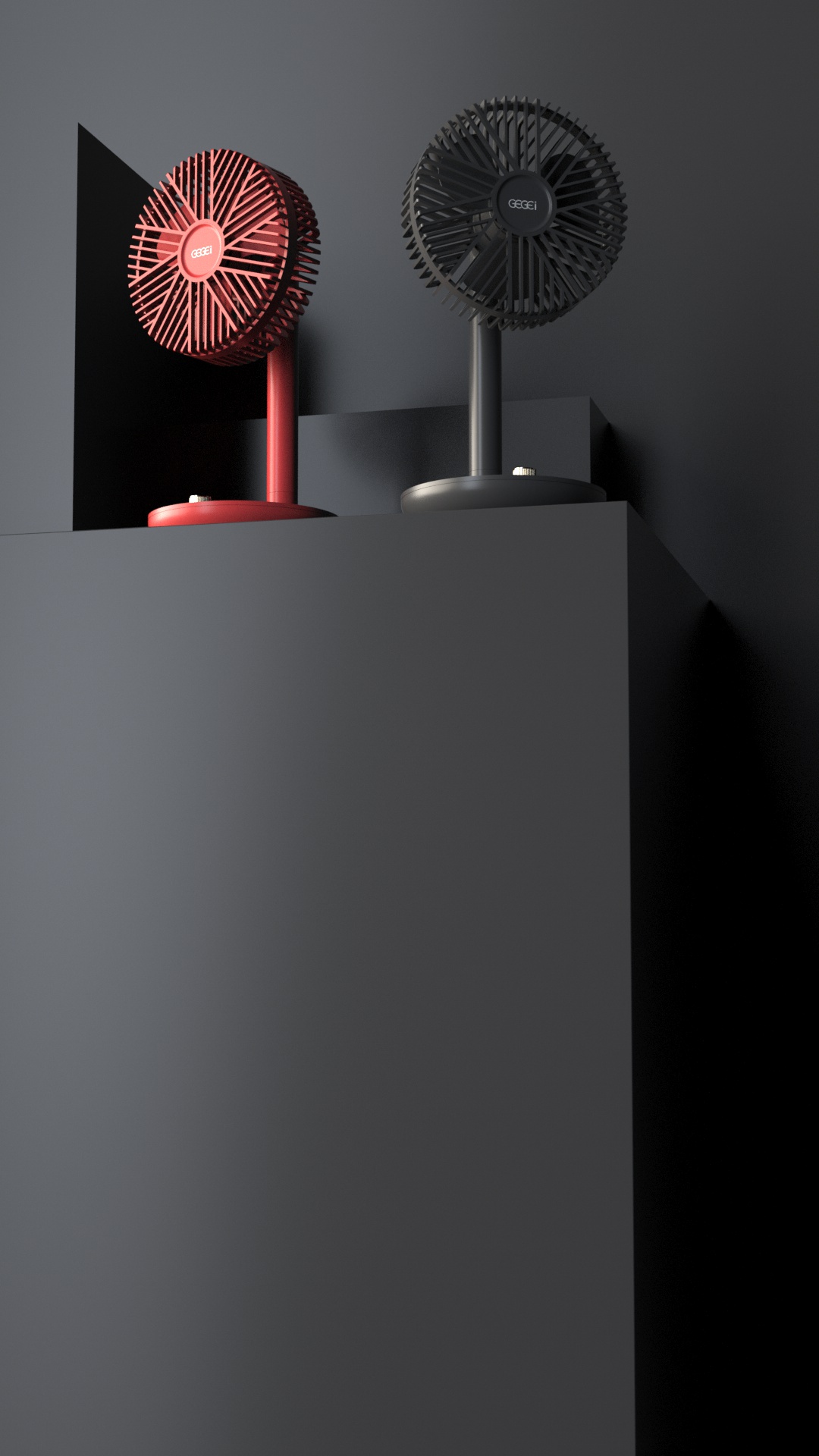 Fan，GEGEI，Render，