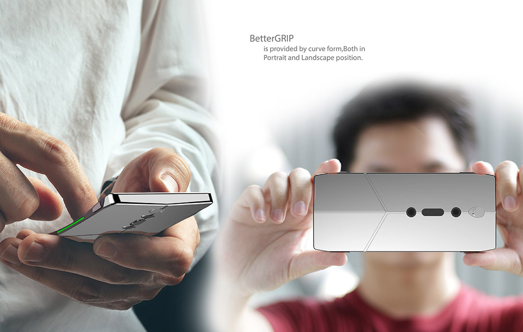 mobile phone，recreational machines，vr，curved surface，appearance，