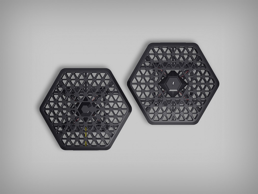 chuck，UAV，black，camera，Aluminum housing，