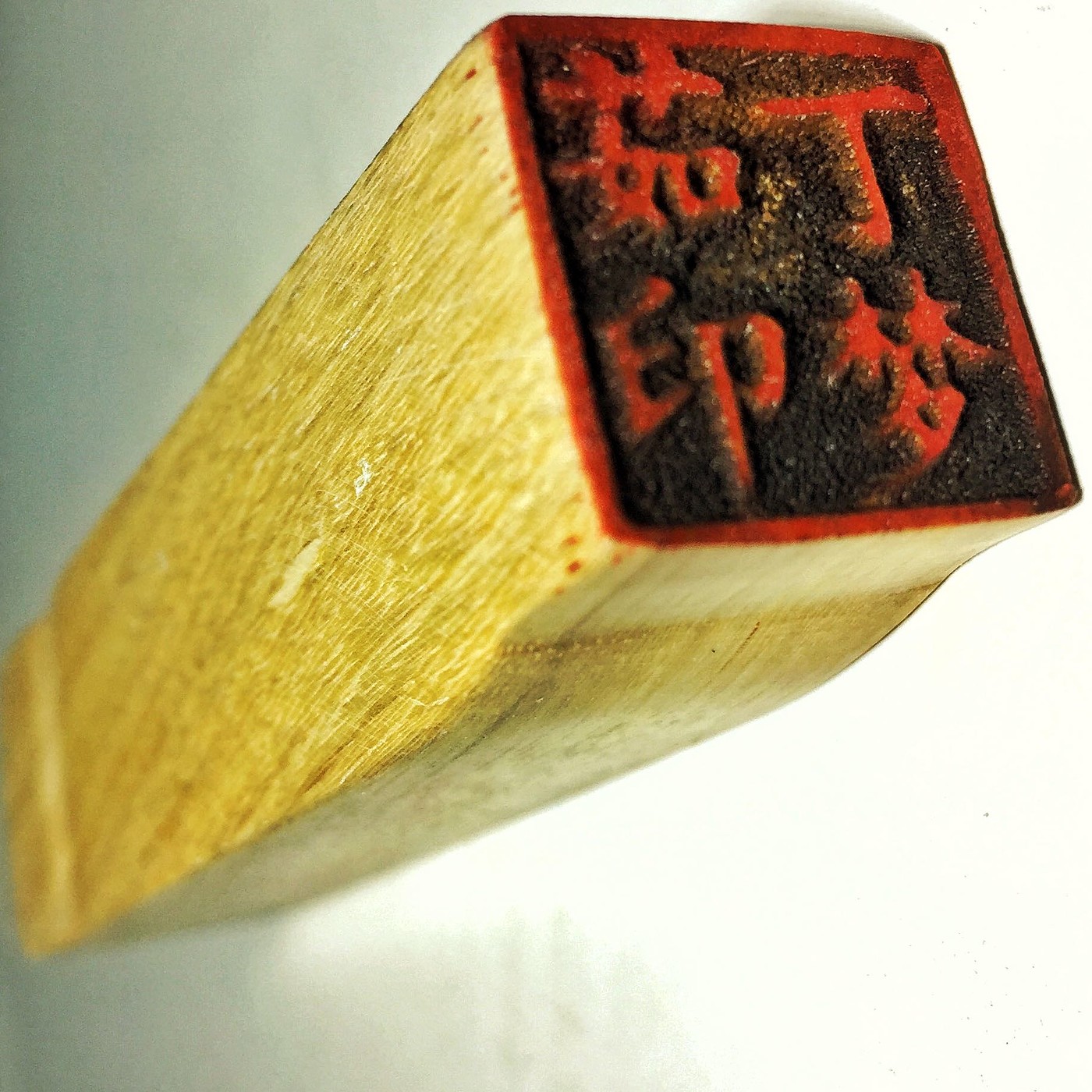 sandalwood，seal，carving，