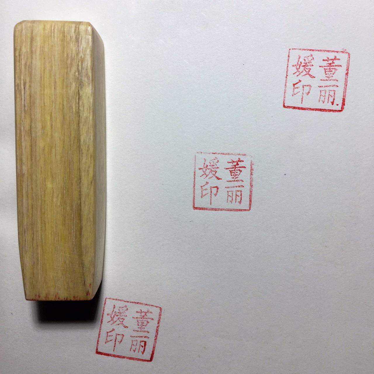 sandalwood，seal，Hand carving，