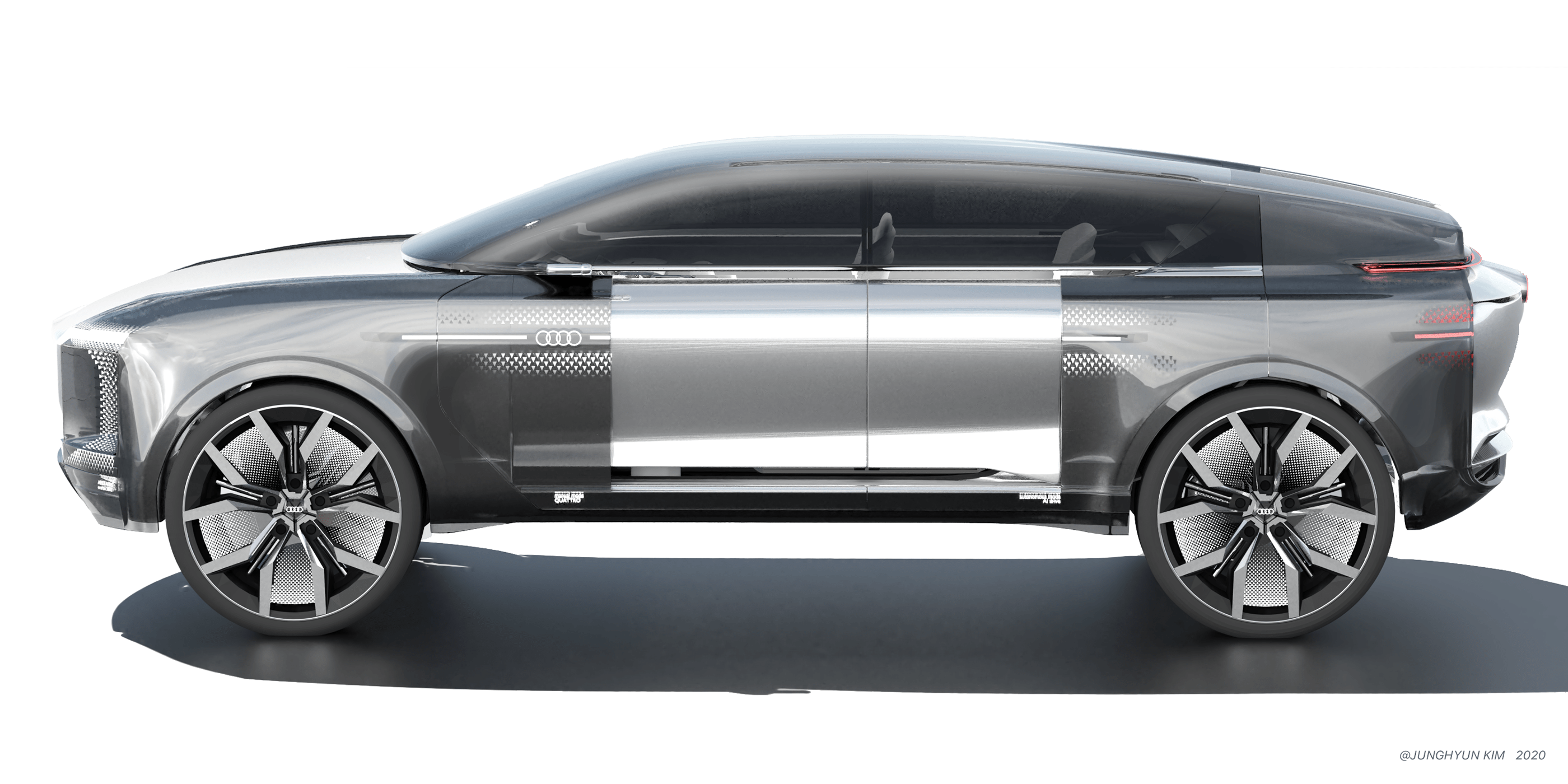Audi AI，Concept Car，communicate，intelligence，Automobile design，
