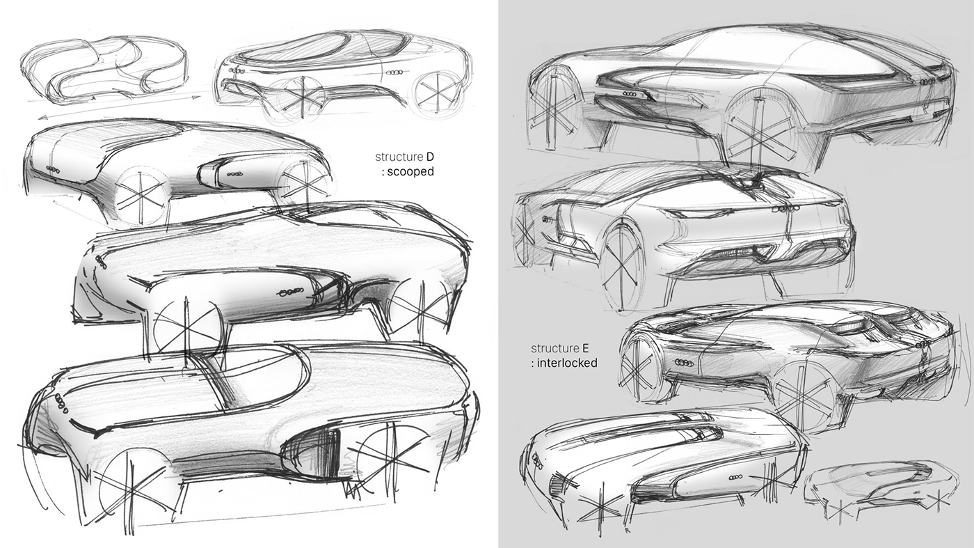Audi AI，Concept Car，communicate，intelligence，Automobile design，