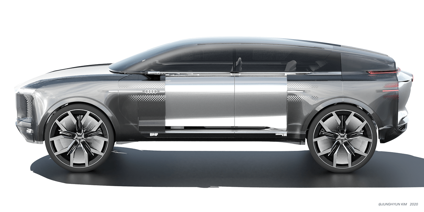 Audi AI，Concept Car，communicate，intelligence，Automobile design，