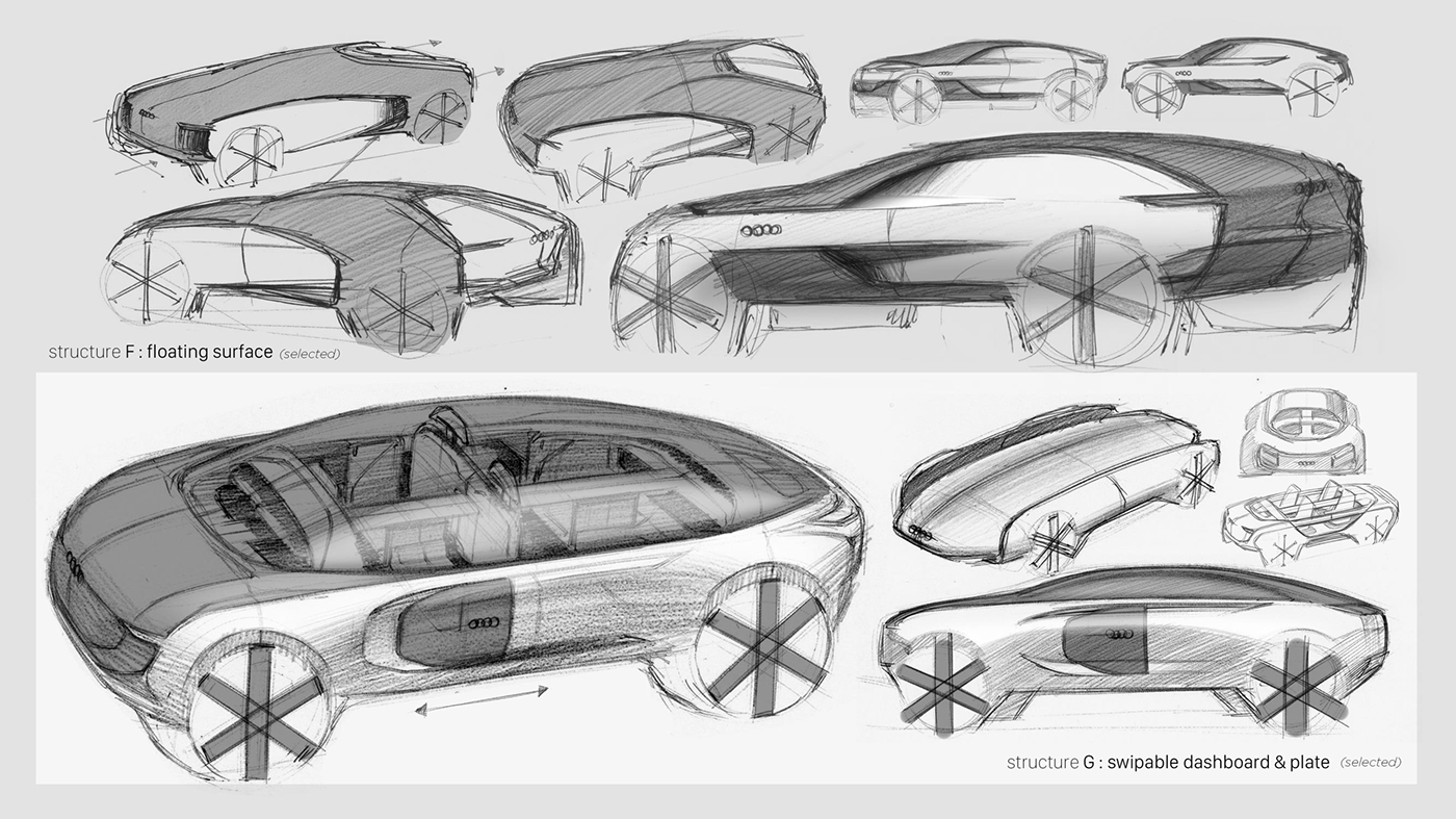 Audi AI，Concept Car，communicate，intelligence，Automobile design，