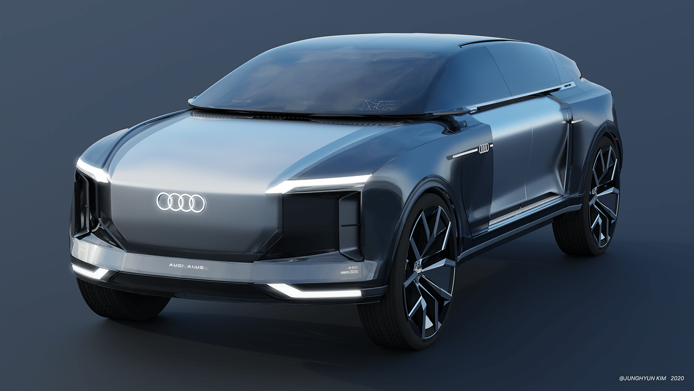 Audi AI，Concept Car，communicate，intelligence，Automobile design，