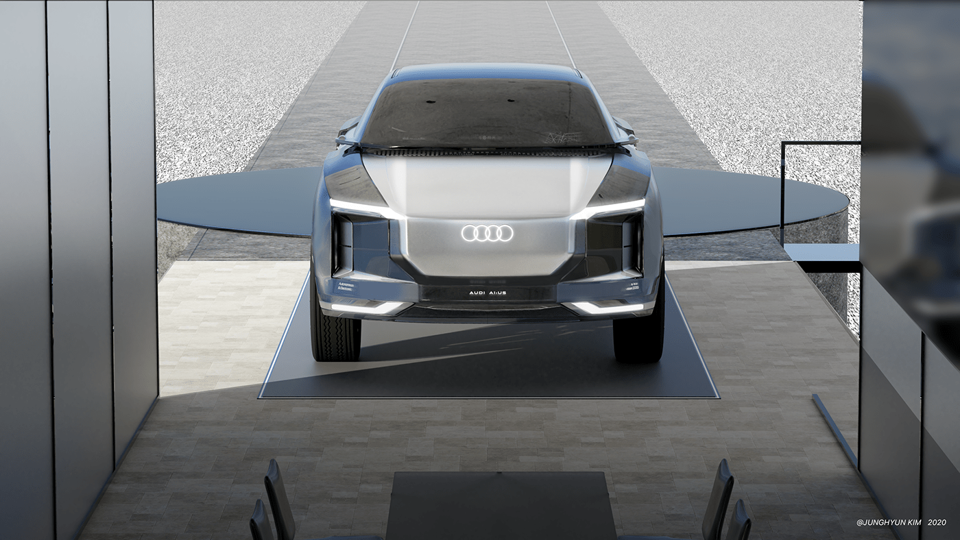 Audi AI，Concept Car，communicate，intelligence，Automobile design，