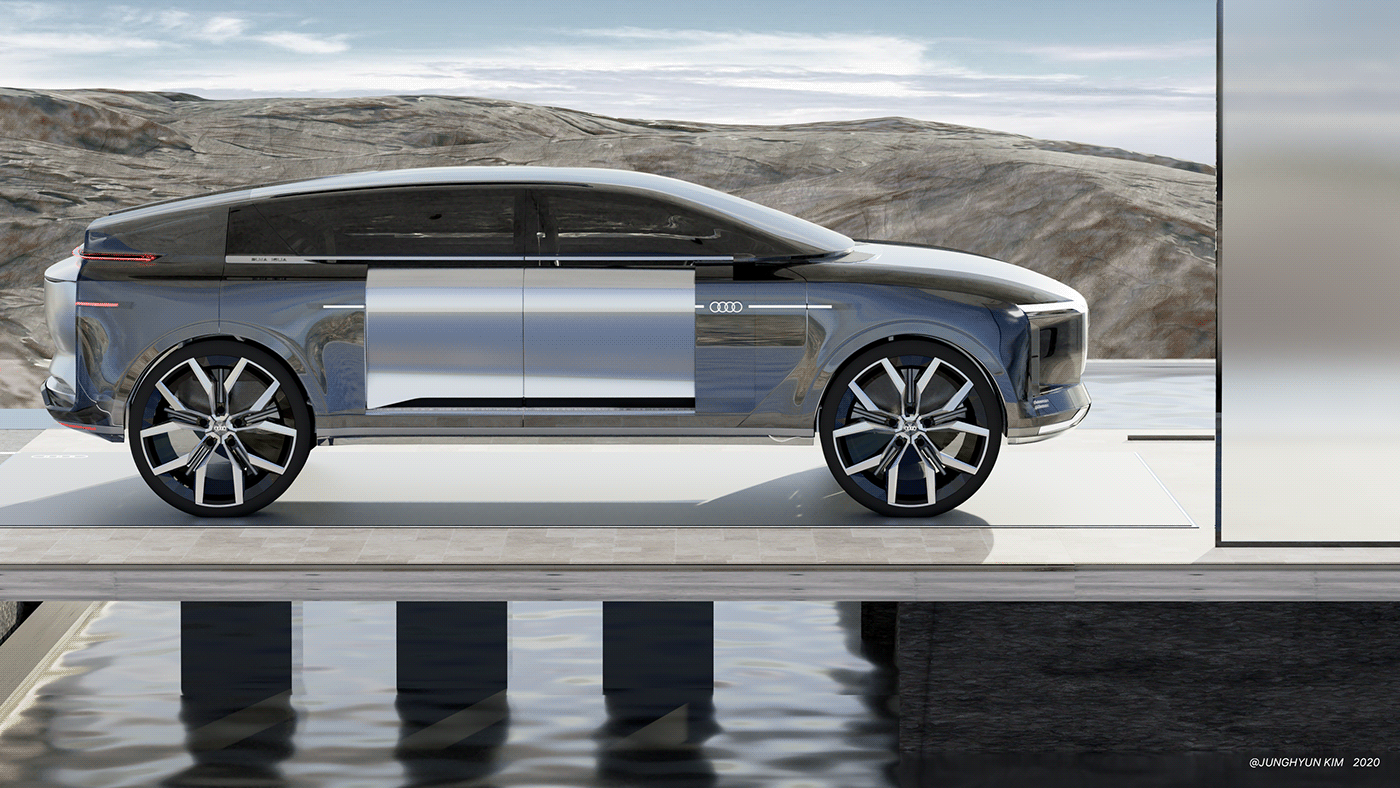 Audi AI，Concept Car，communicate，intelligence，Automobile design，