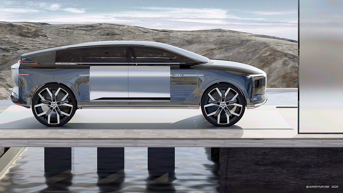 Audi AI，Concept Car，communicate，intelligence，Automobile design，