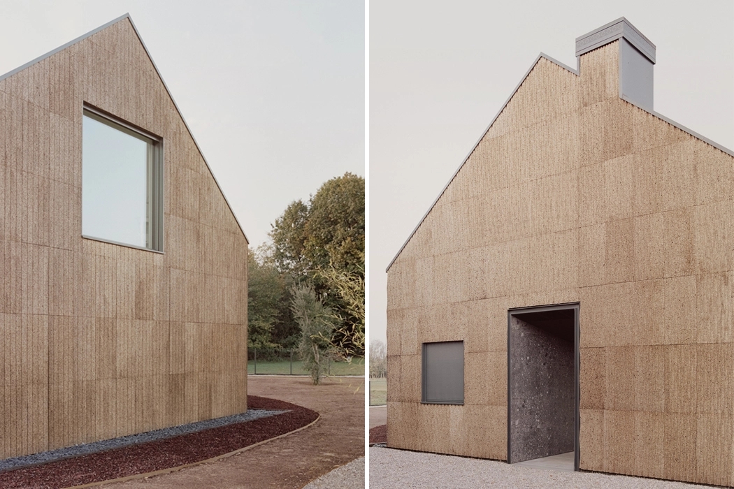 house，Farmhouse style，Straw insulation layer，