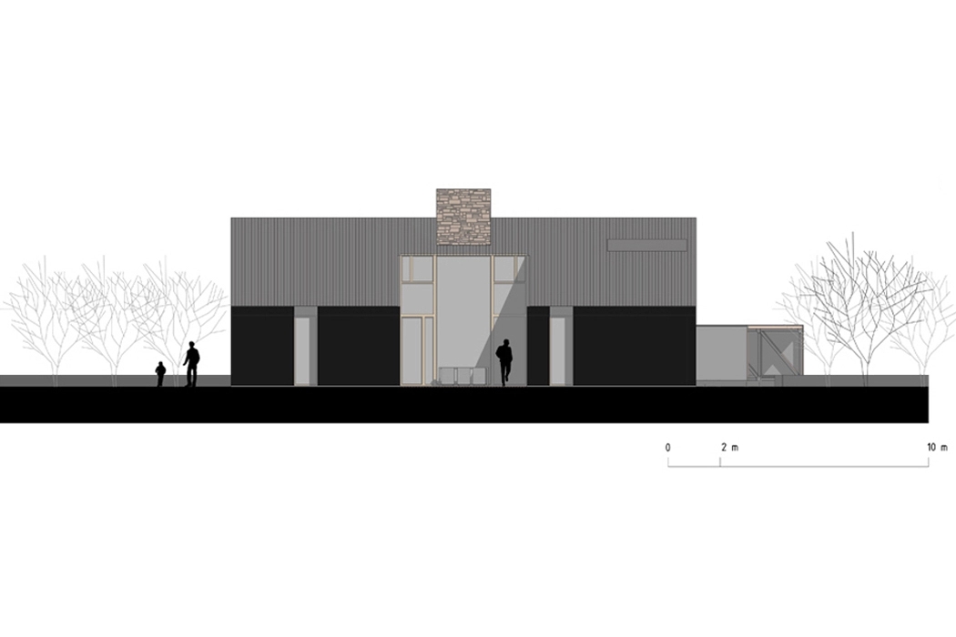 house，Farmhouse style，Straw insulation layer，