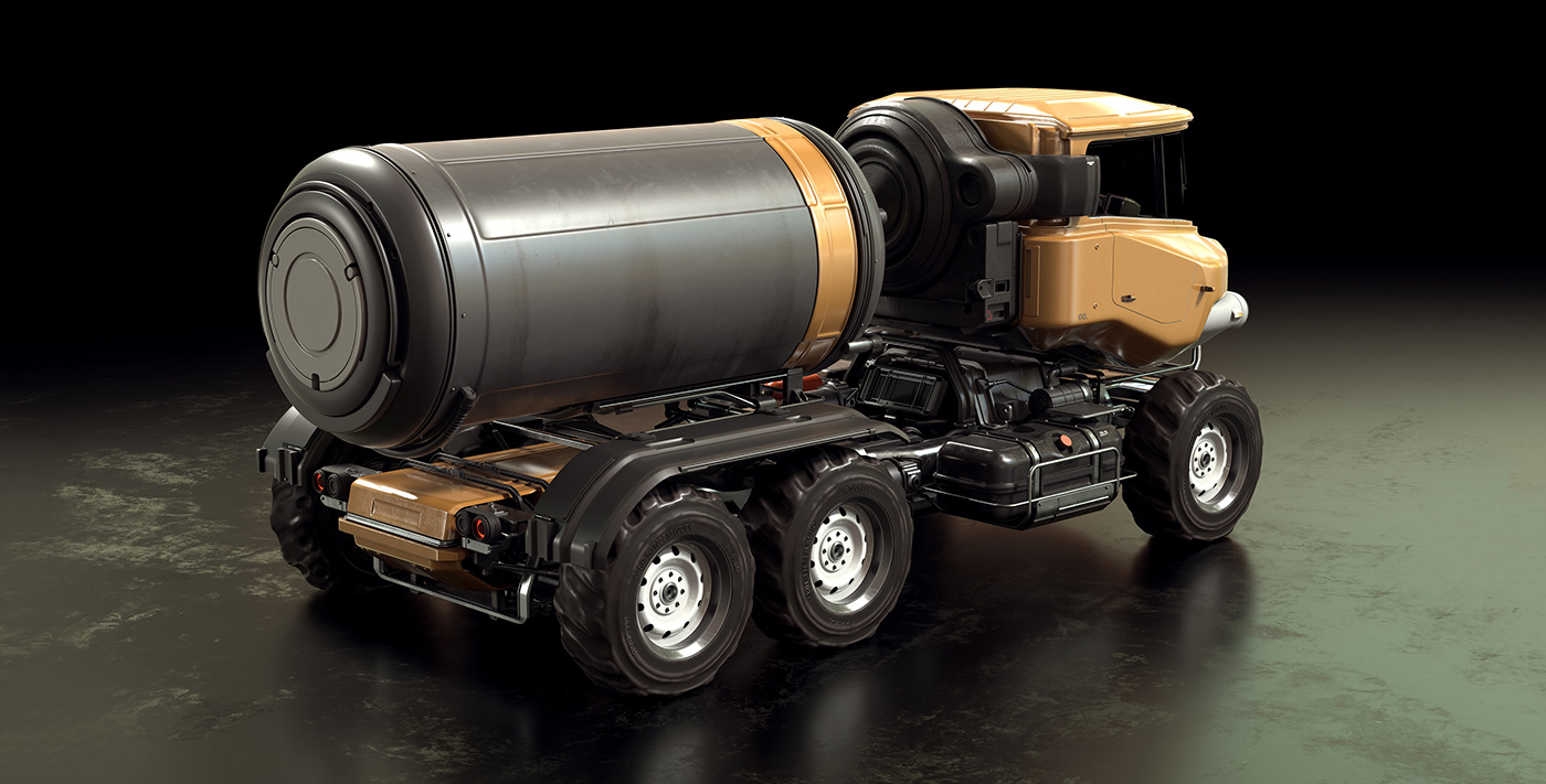 truck，vehicle，Knox，