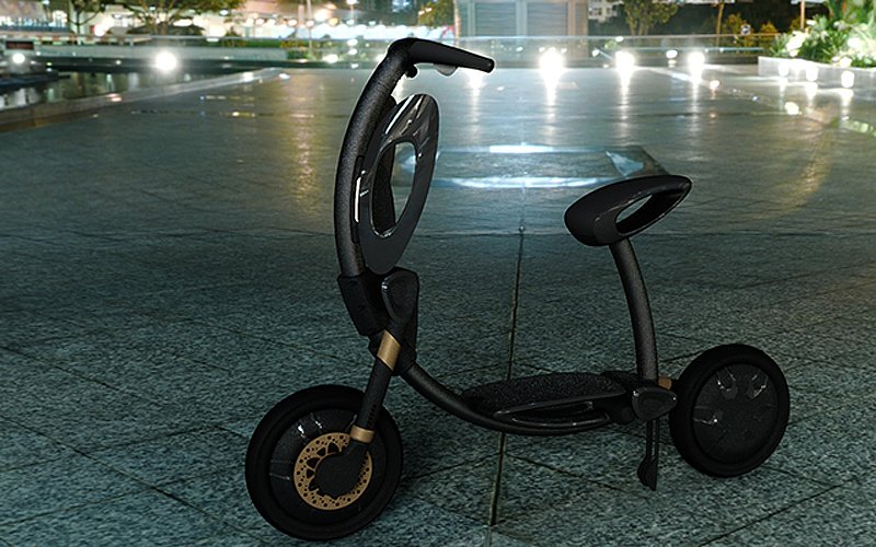 Author: Green ride，Auto fold，Intelligent electric vehicle，INU，