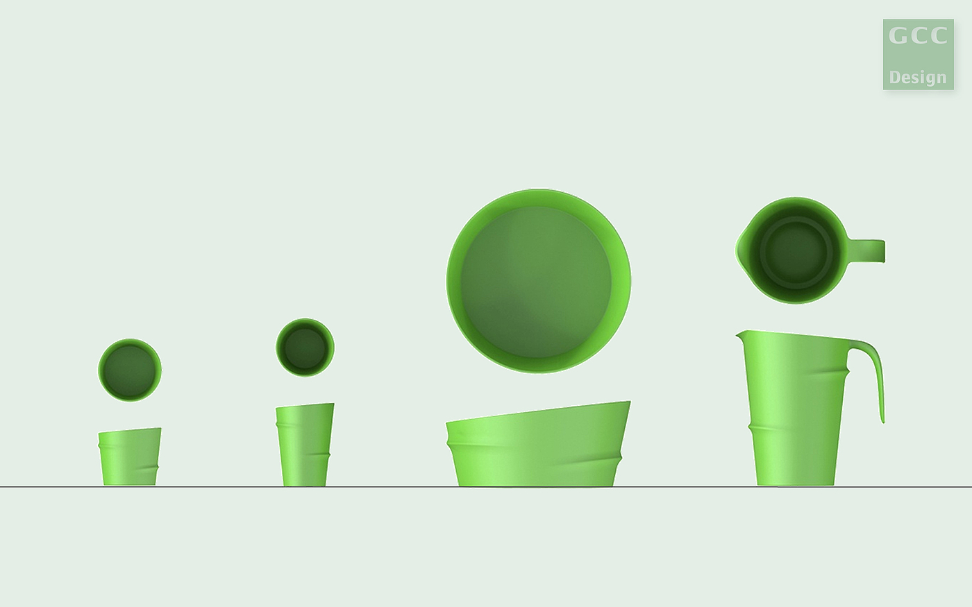 environment protection，Bamboo fiber，tableware，Slub，original，Red dot award，Red Star Award，