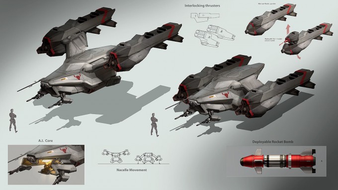 aircraft，Pistol，space ship，