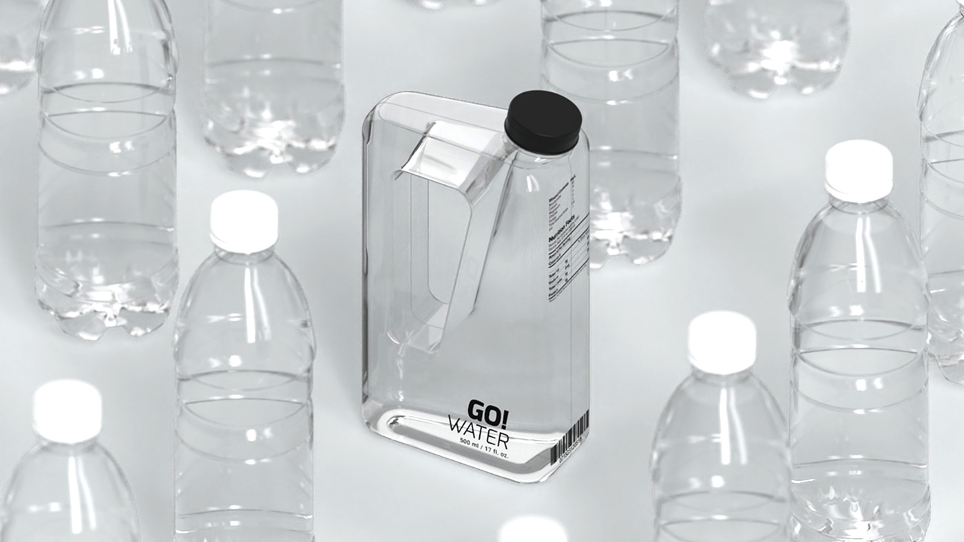 Advanced design，Water bottle，packing design，