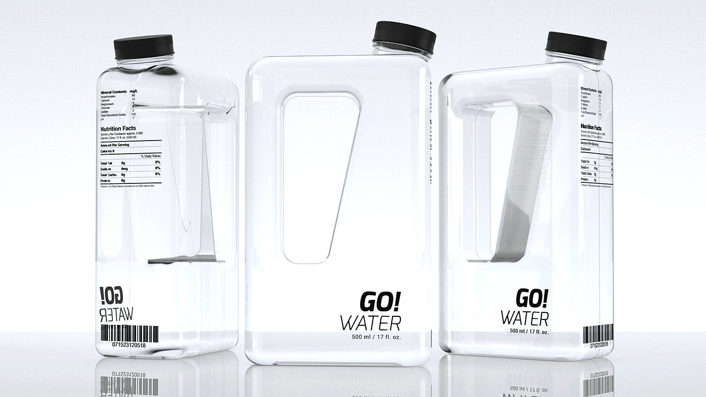 Advanced design，Water bottle，packing design，