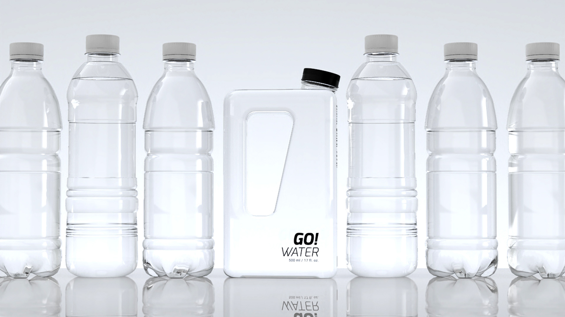 Advanced design，Water bottle，packing design，