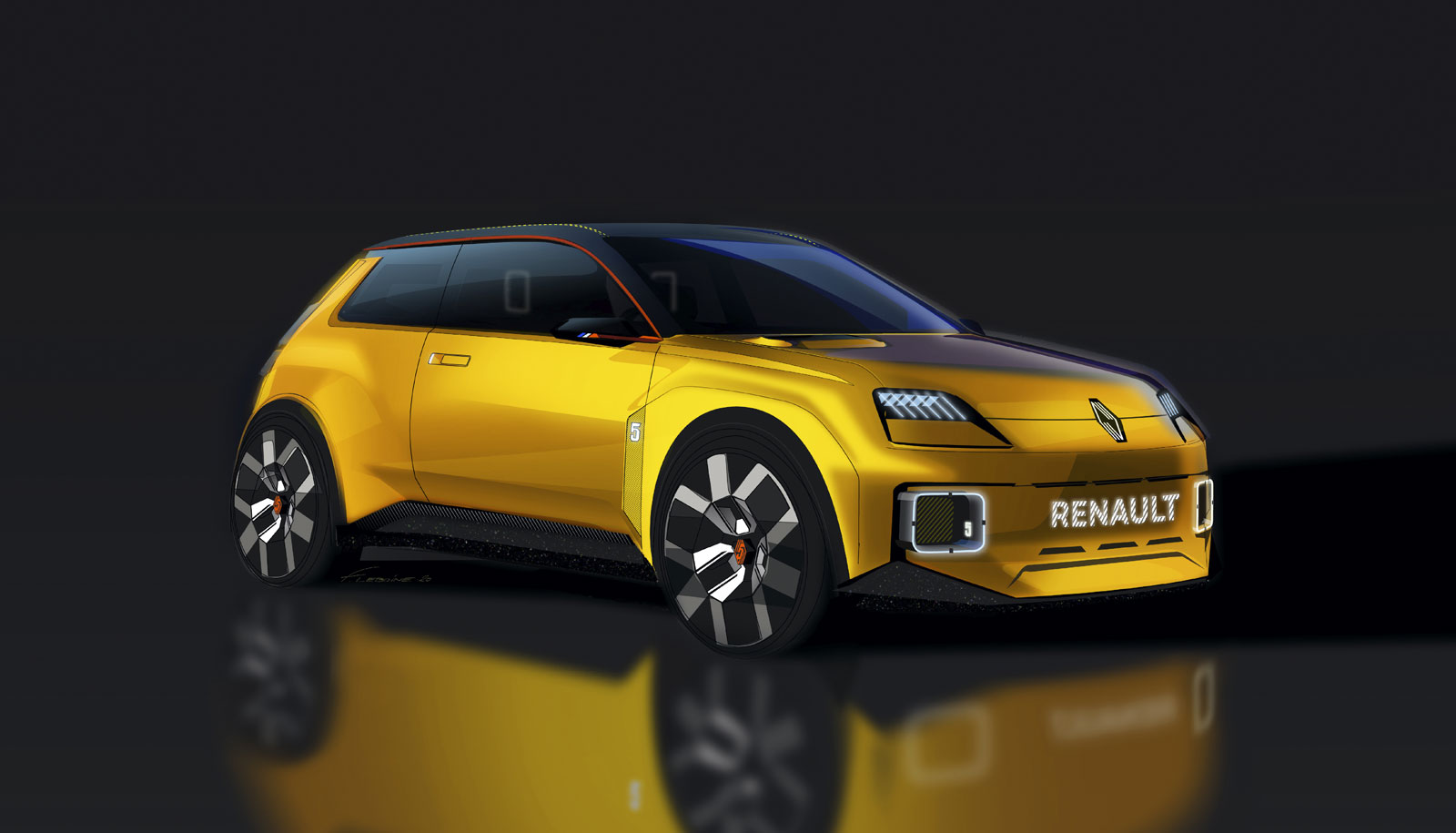 automobile，vehicle，Renault 5，renault，
