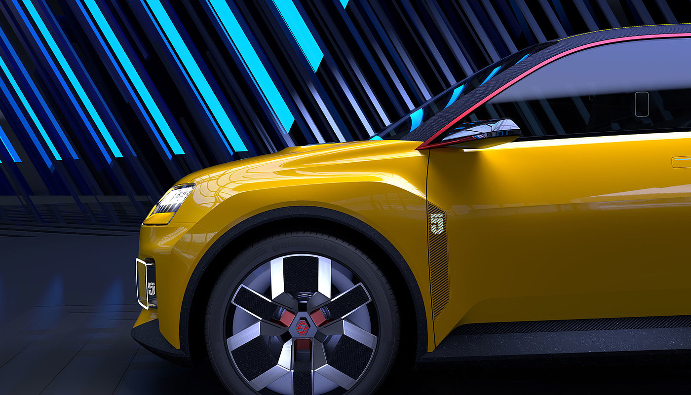 automobile，vehicle，Renault 5，renault，