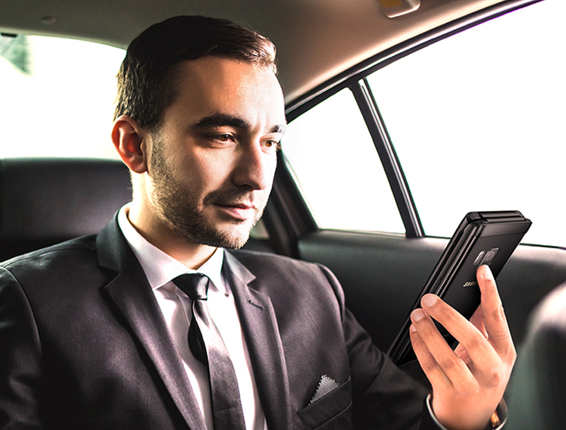 black，beautiful，Double screen，with double cassette，Flip，Samsung，