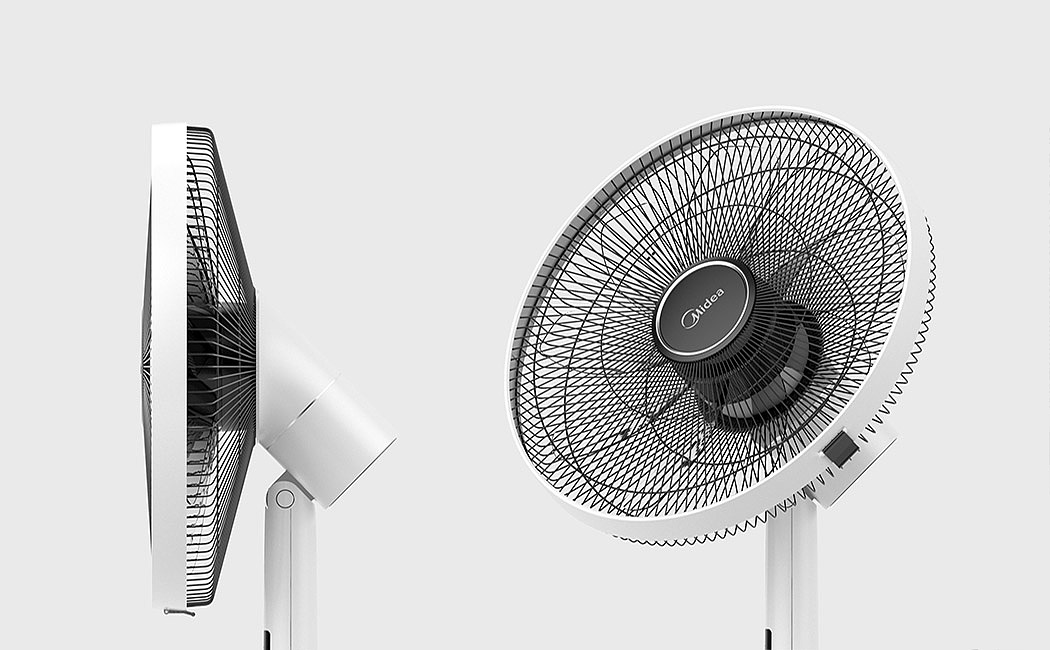electric fan，3D loop，app，household electrical appliances，