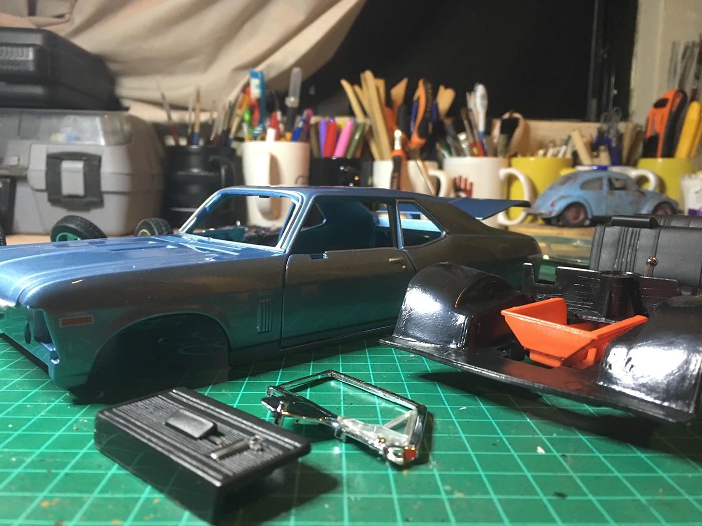 Light Painting ，vehicle，originality，Chevy Nova，