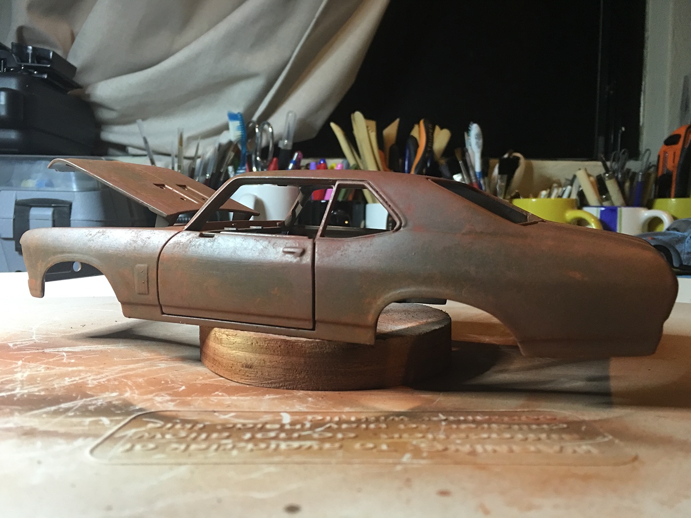 Light Painting ，vehicle，originality，Chevy Nova，